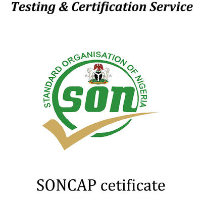 Mua Nigeria Chứng nhận SONCAP Tổ chức tiêu chuẩn chứng nhận của Nigeria Đánh giá sự phù hợp online manufacture