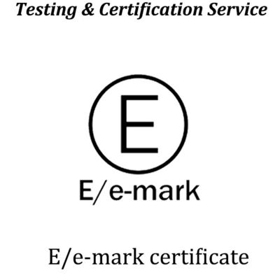Chứng nhận E-MARK châu Âu ECE R10 ECE Xe và các bộ phận xe sản phẩm